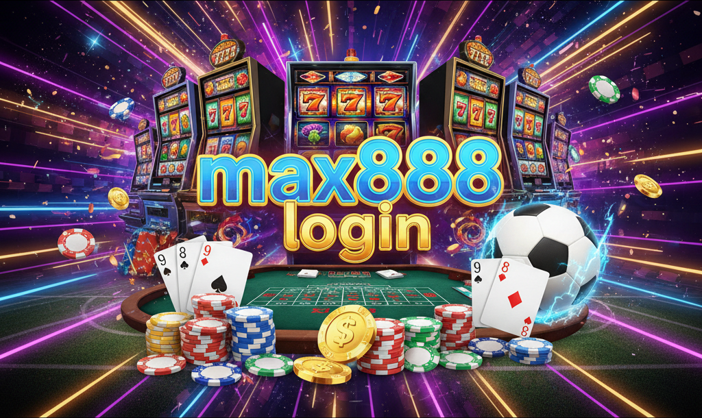 max888 login